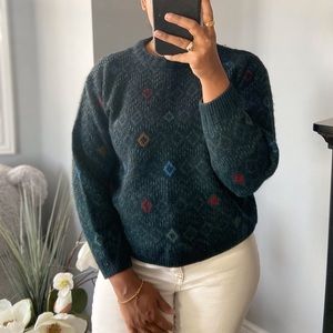 Vintage MARK and SPENCER sweater St Micheal’s MOCK NECK